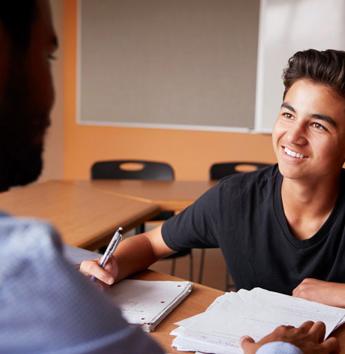 Private tuition session
